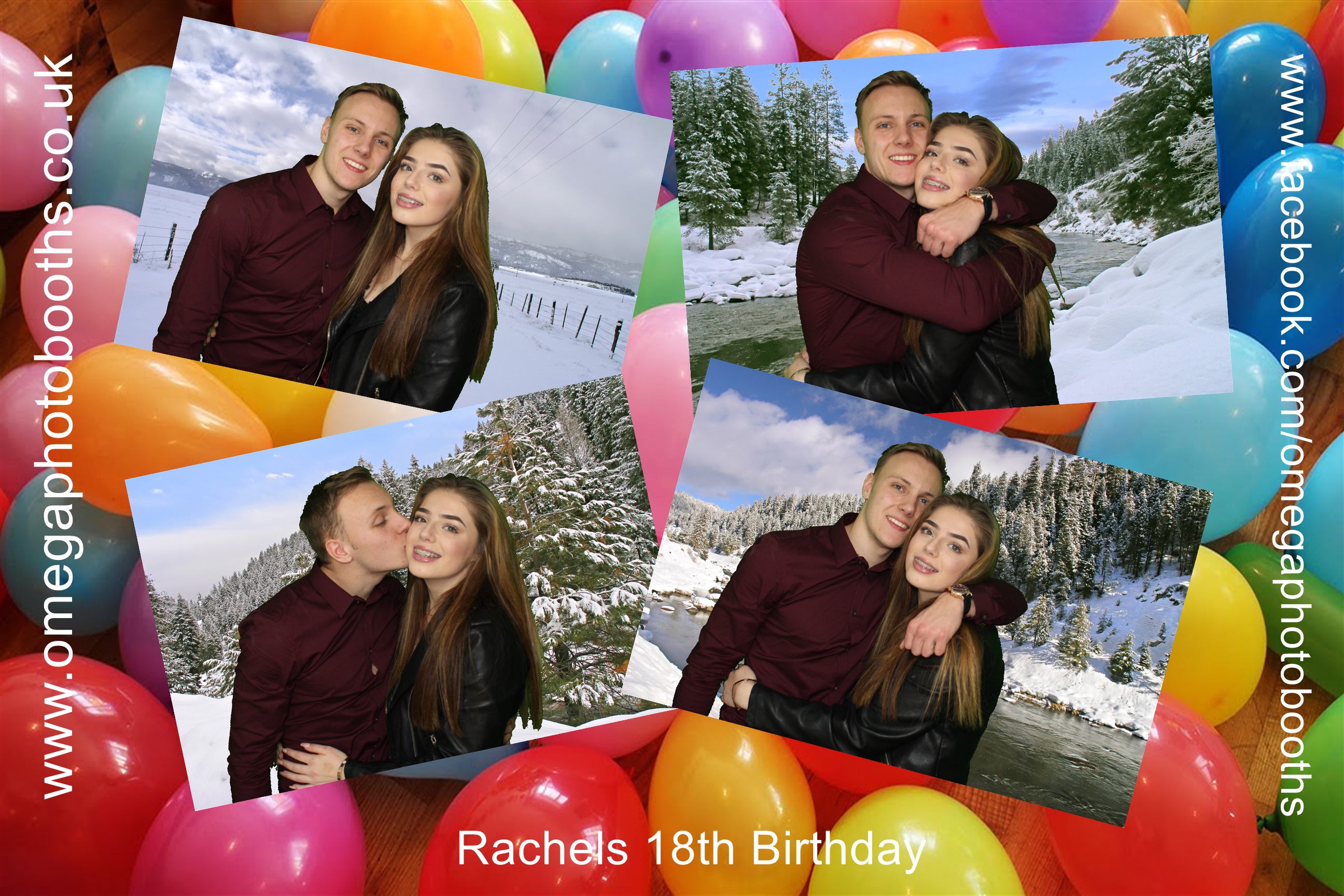 Rachel's 18th birthday and family Christmas get together | View more photos from the event at gallery.omegaphotobooths.co.uk/u/Omega-Photobooths/Rachels-18th-birthday-and-family-Christmas-get-together